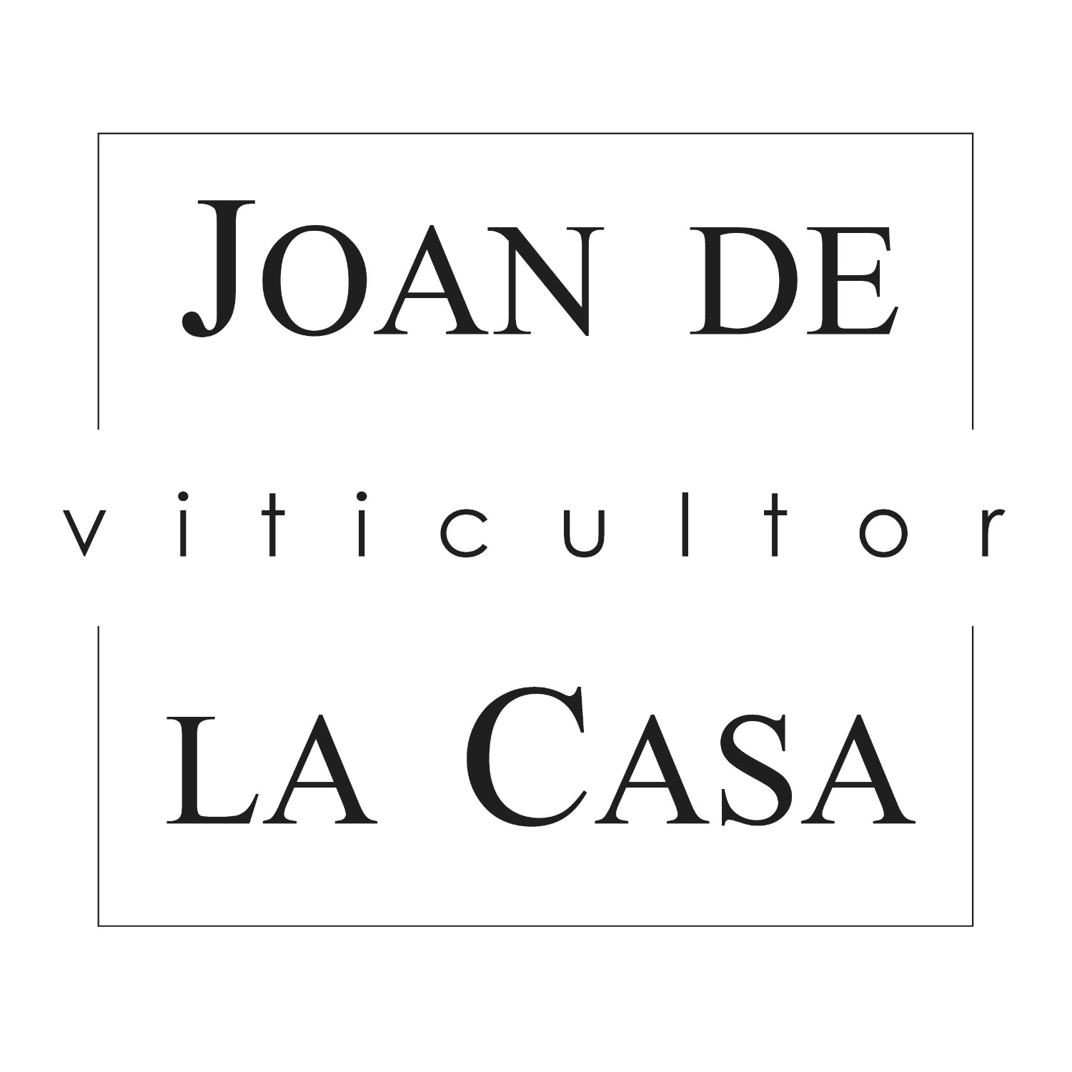 Joan de la Casa. Viticultor